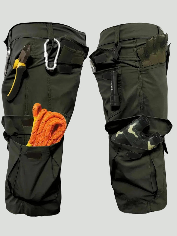 Men’s Lightweight Outdoor Cargo Shorts – Multi Pocket Utility Design