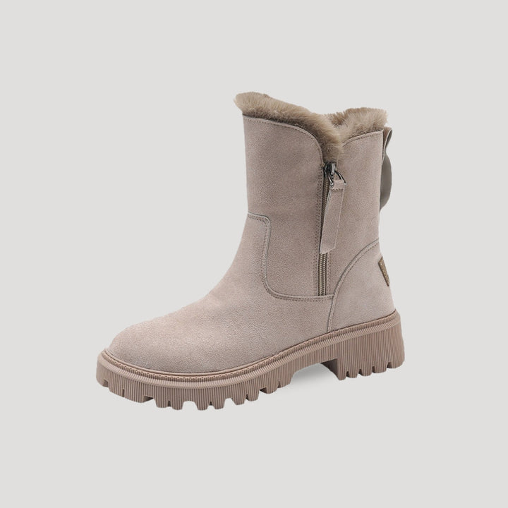 Women’s Fur-Lined Ankle Boots | Warm, Durable and Stylish for Cold Weather