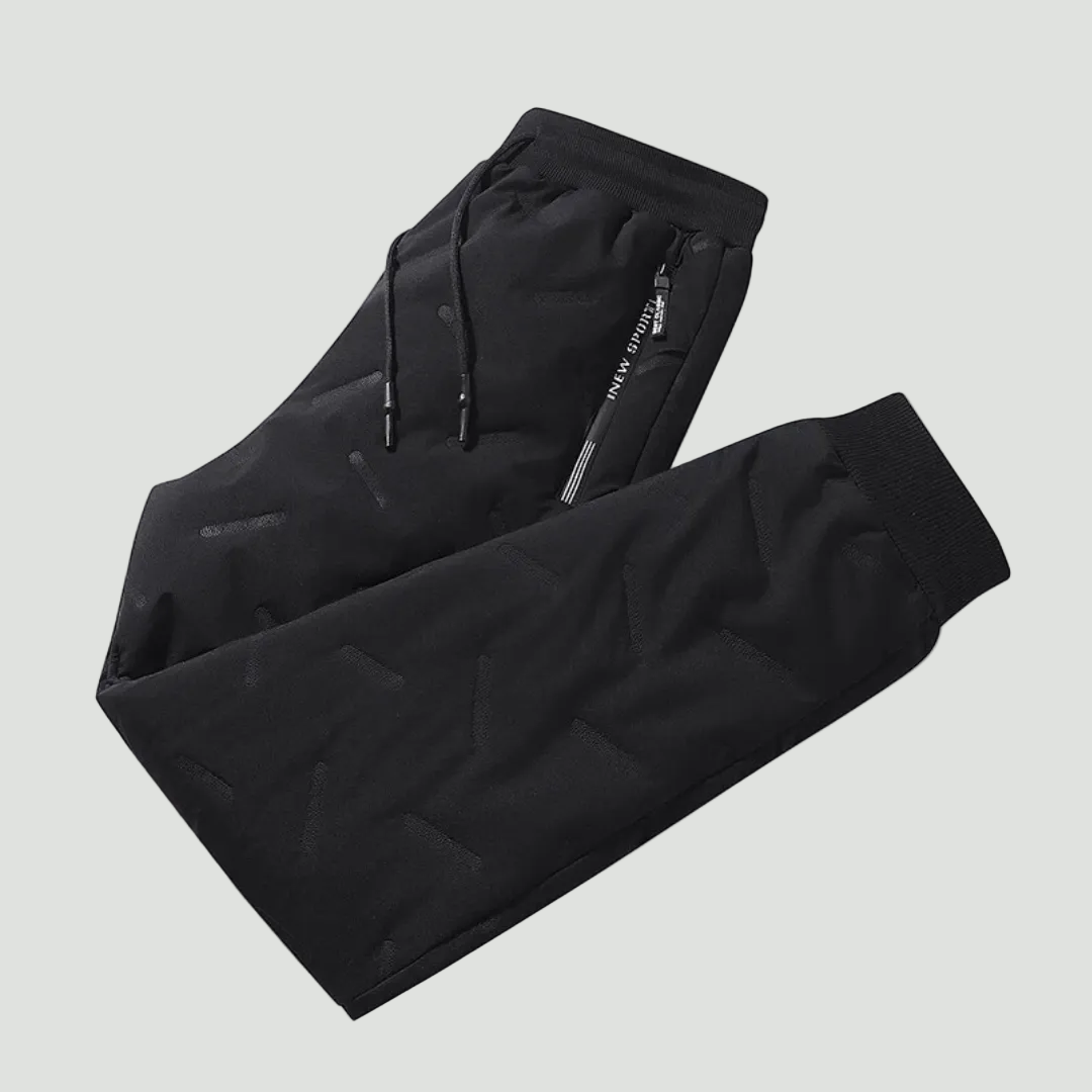 Men’s Thermal Joggers – Lined Winter Fit with Weather Protection