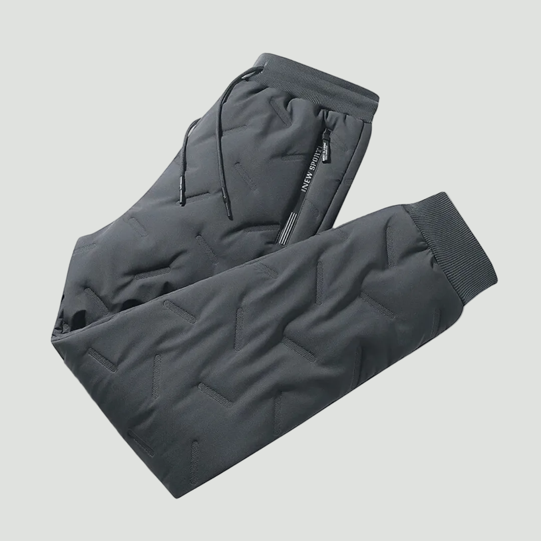 Men’s Thermal Joggers – Lined Winter Fit with Weather Protection