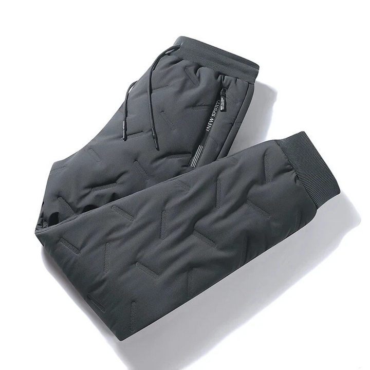 Men’s Thermal Joggers – Fleece-Lined, Water-Resistant Winter Trousers