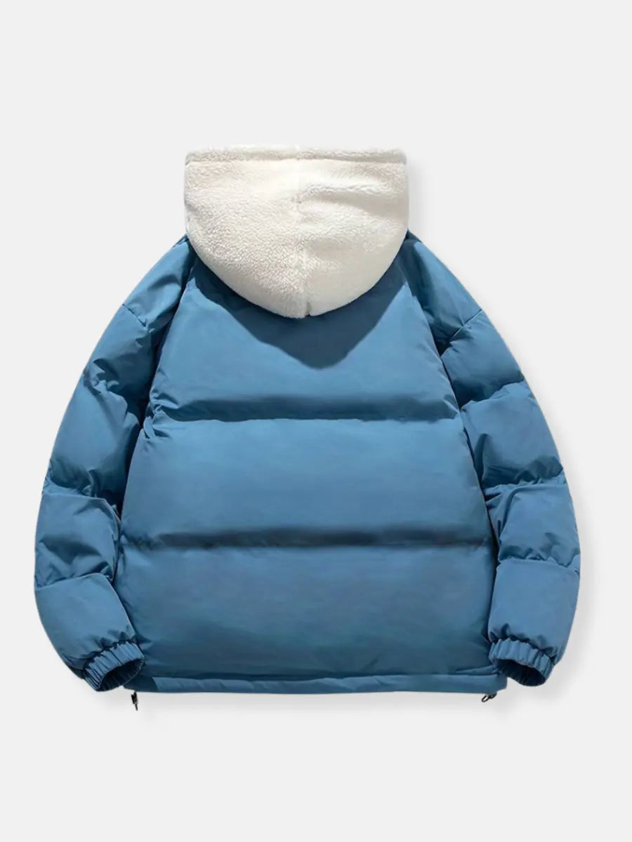 Women’s Warm Zip-Up Winter Jacket | Padded Design for Cold Days