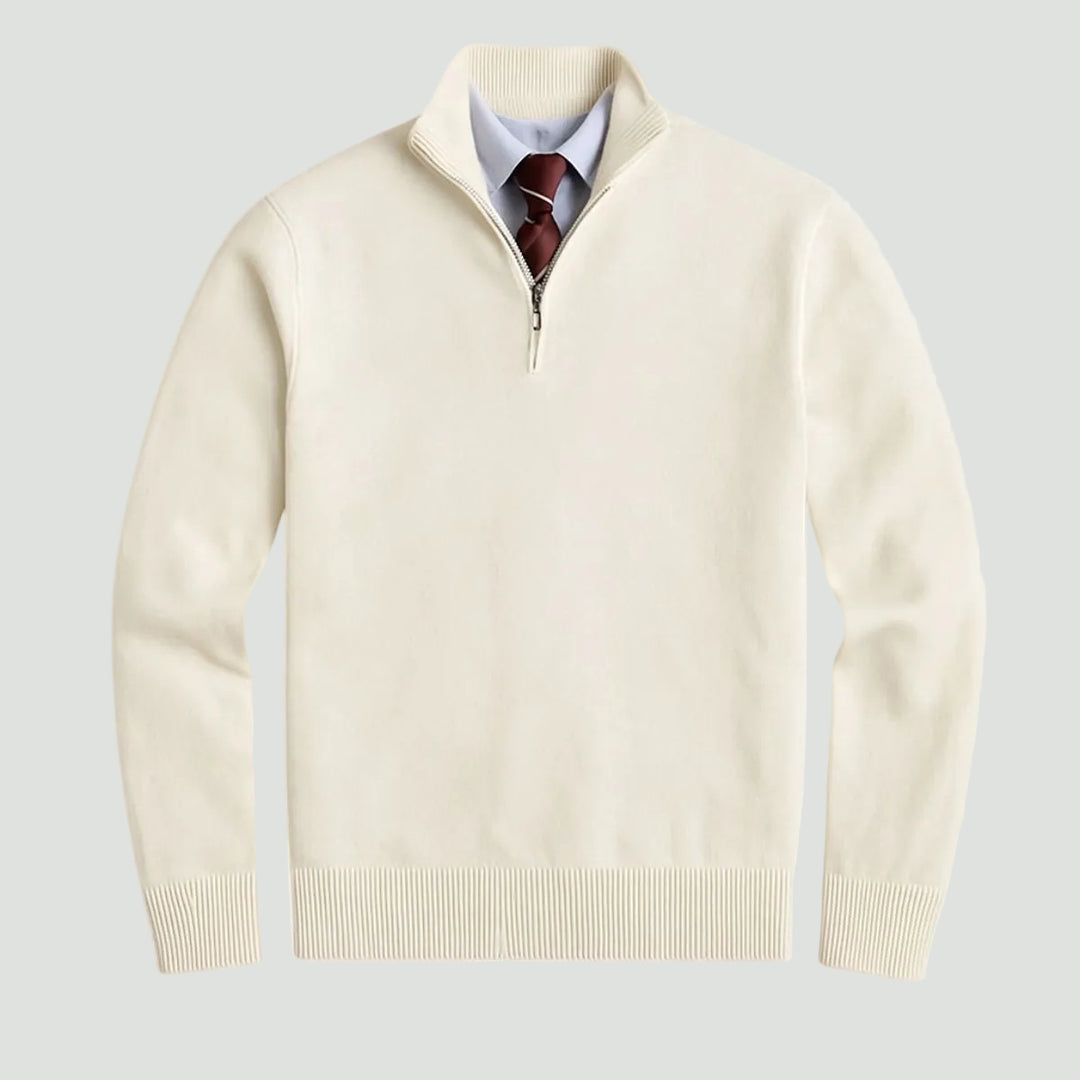 Men’s Quarter Zip Jumper – Modern Knit with Effortless Style