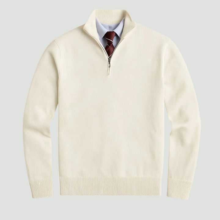 Men’s Quarter Zip Jumper – Modern Knit with Effortless Style