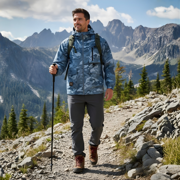 Camouflage Hooded Jacket – Utility-Inspired Casual Outerwear