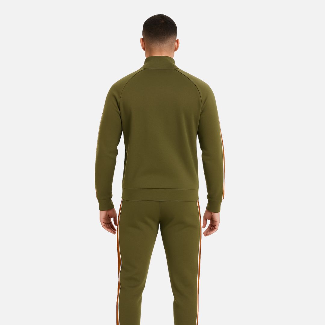 Men’s Smart Tracksuit Set – Zip Jacket & Tapered Joggers