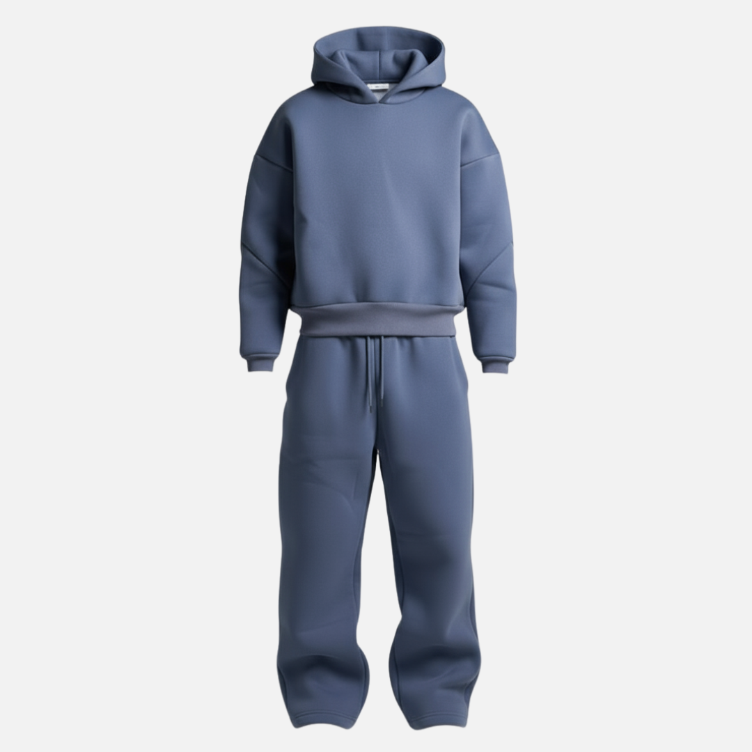 Men’s Oversized Tracksuit Set – Relaxed Hoodie & Joggers