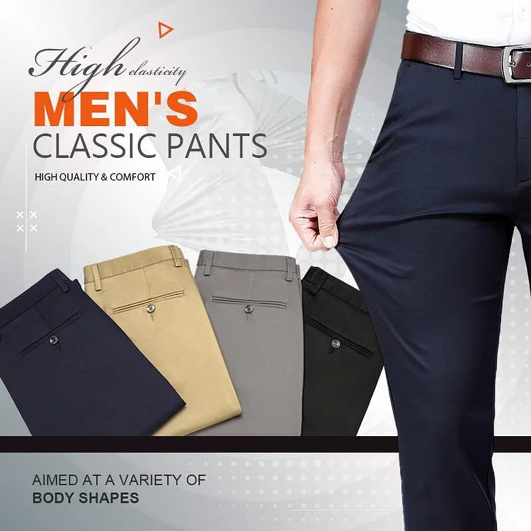 Men’s Stretch Trousers – Flexible Fit for Everyday Wear