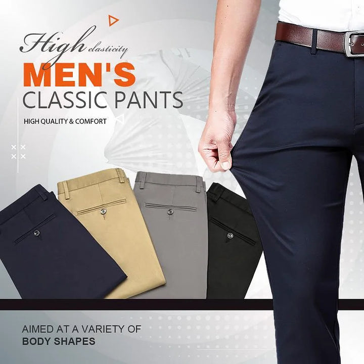 Men’s Stretch Trousers – Flexible Fit for Everyday Wear