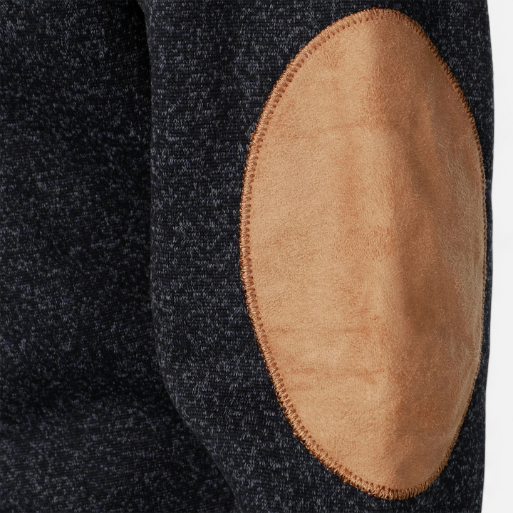 Men’s Stand Collar Knitted Sweater | Refined Warmth for Autumn & Winter