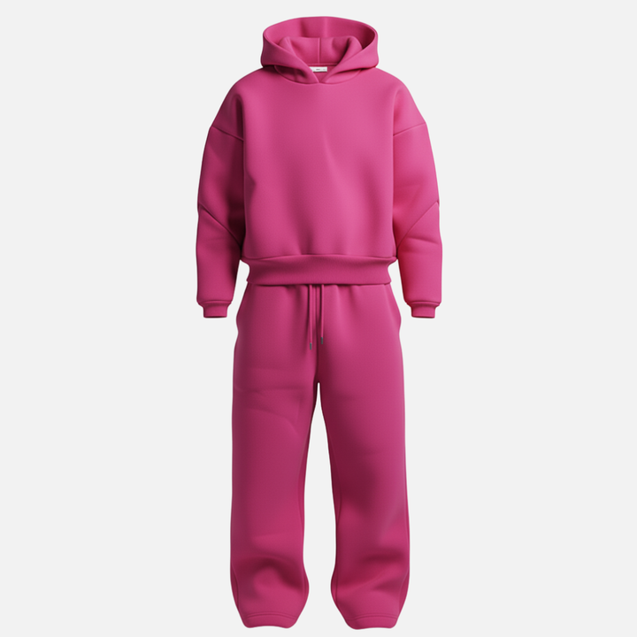 Men’s Oversized Tracksuit Set – Relaxed Hoodie & Joggers