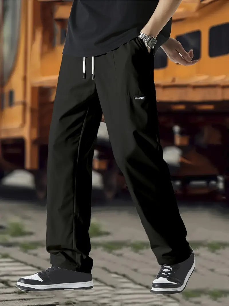 Men’s Joggers – Straight Fit with Soft Feel & Everyday Comfort