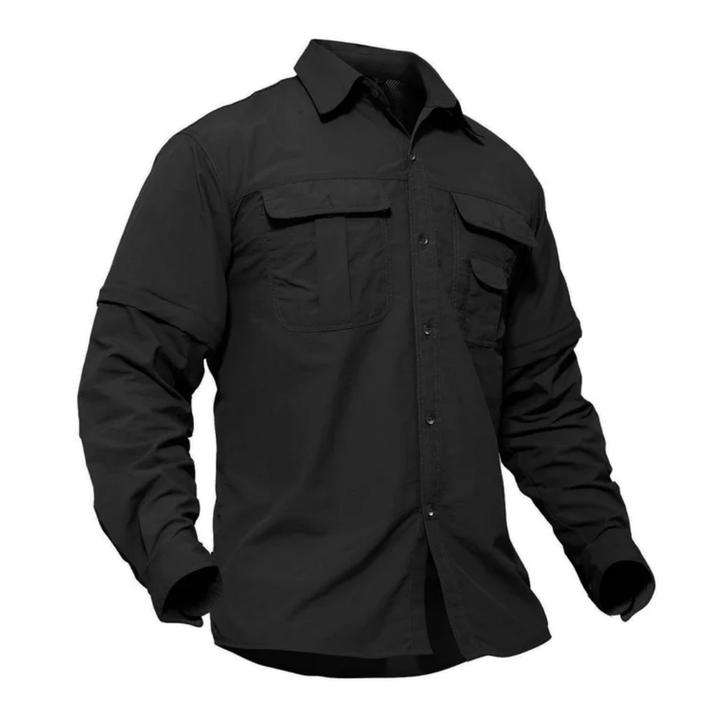 Men’s Outdoor Shirt – Convertible Sleeves & Quick-Dry Design
