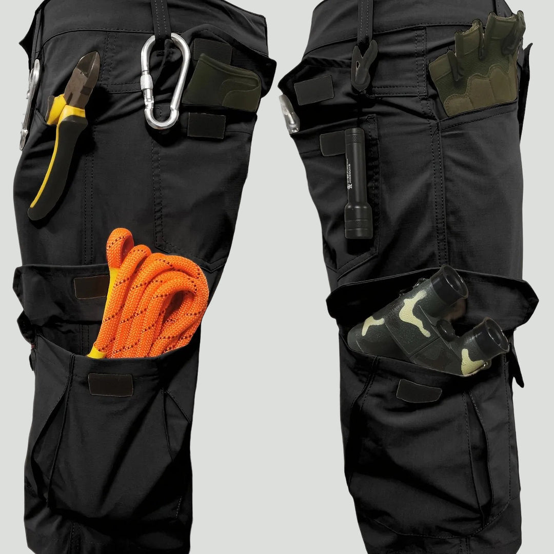 Men’s Lightweight Outdoor Cargo Shorts – Multi Pocket Utility Design