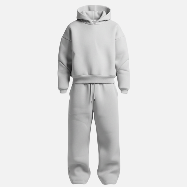 Men’s Oversized Tracksuit Set – Relaxed Hoodie & Joggers