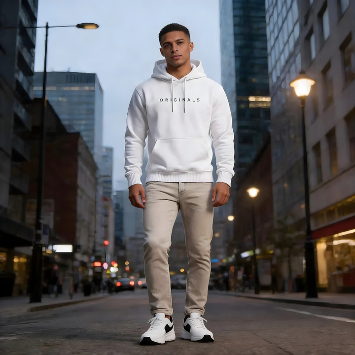 Men’s Hooded Sweatshirt – Modern Fit & Everyday Comfort