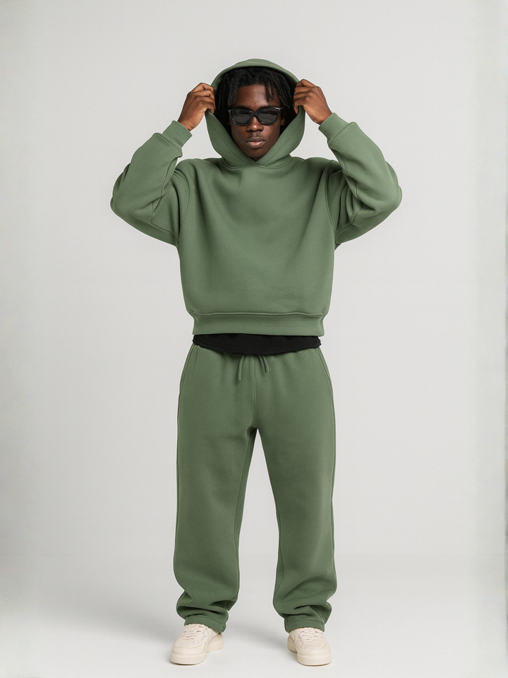 Men’s Oversized Hoodie & Jogger Set – Relaxed Everyday Fit