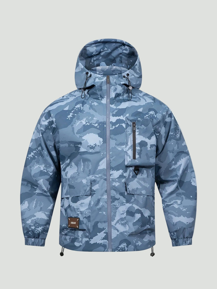 Camouflage Hooded Jacket – Utility-Inspired Casual Outerwear