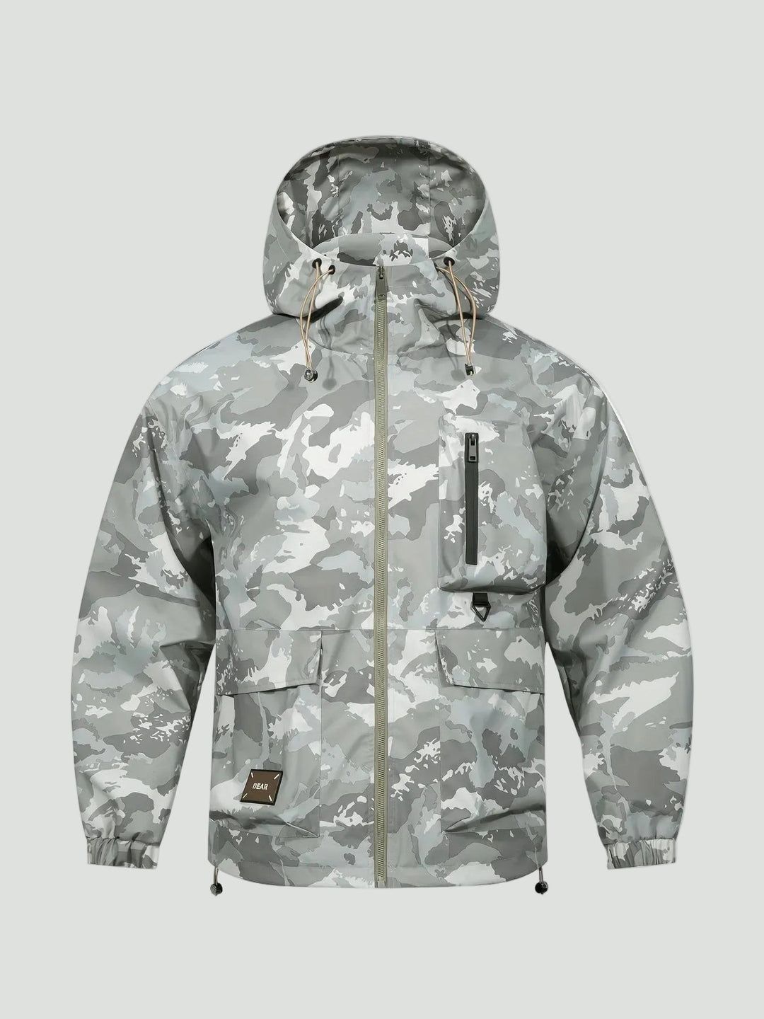 Camouflage Hooded Jacket – Utility-Inspired Casual Outerwear