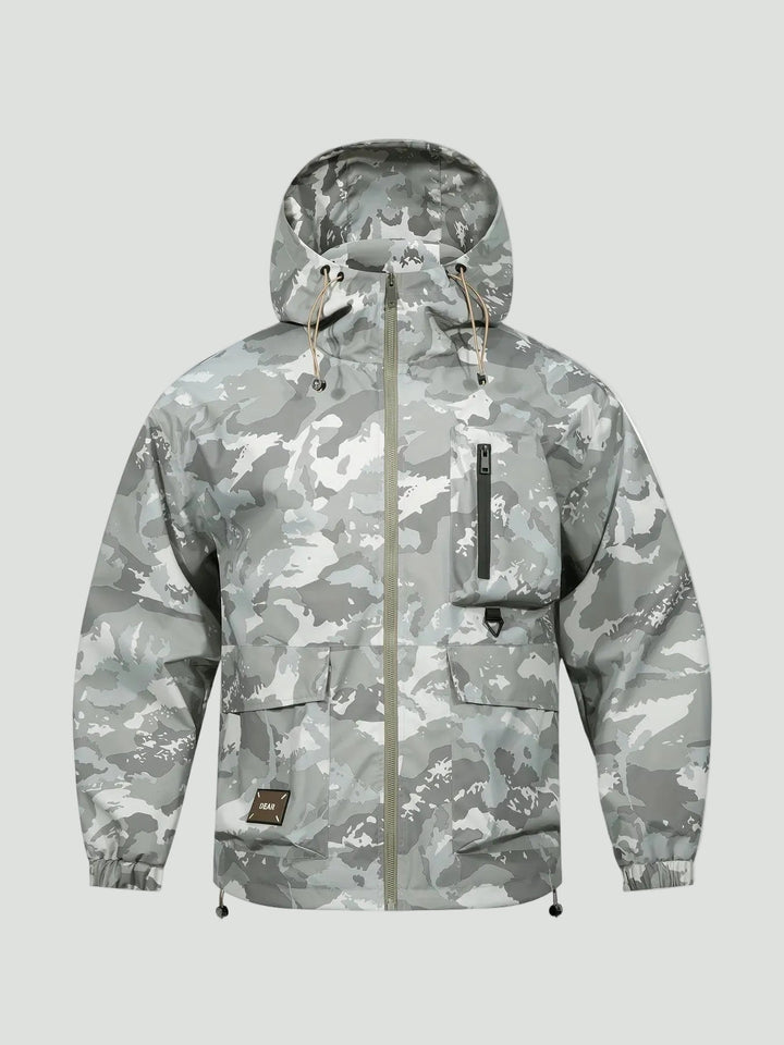 Camouflage Hooded Jacket – Utility-Inspired Casual Outerwear