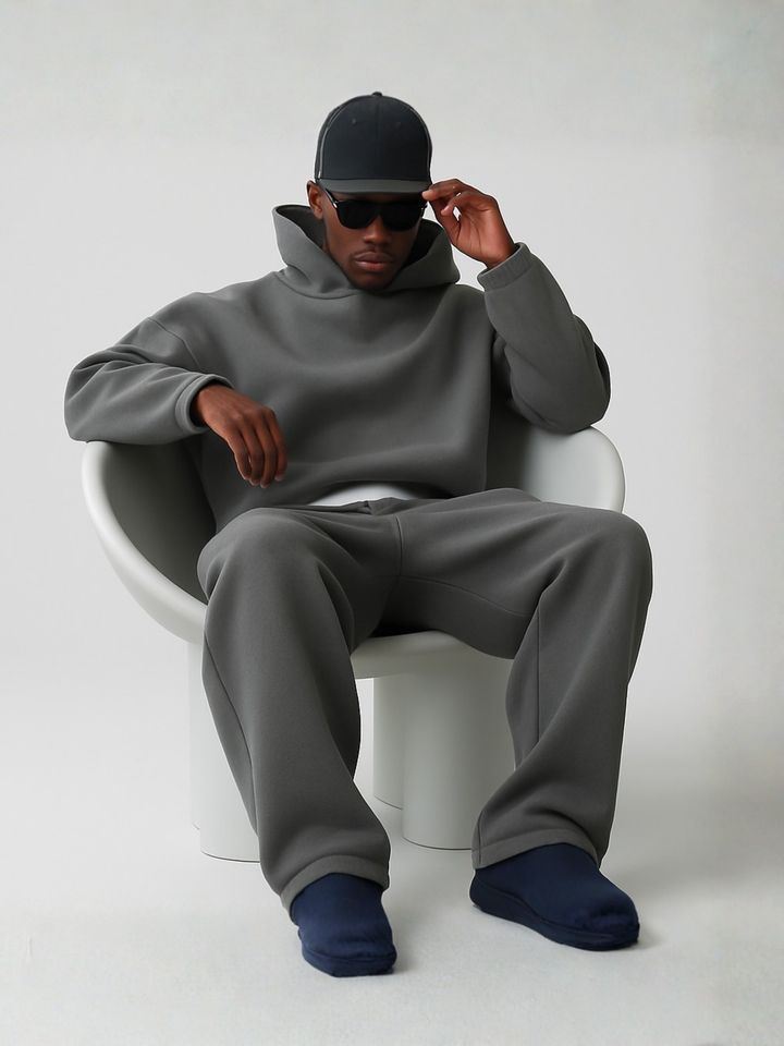 Men’s Oversized Hoodie & Jogger Set – Relaxed Everyday Fit