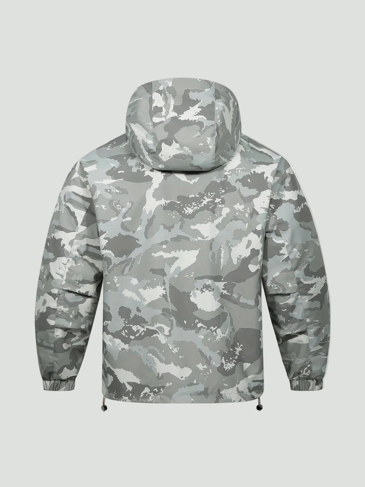 Camouflage Hooded Jacket – Utility-Inspired Casual Outerwear