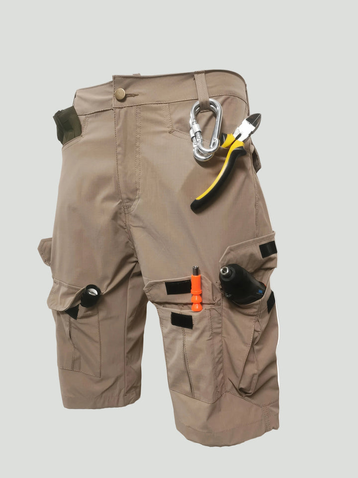 Men’s Lightweight Outdoor Cargo Shorts – Multi Pocket Utility Design