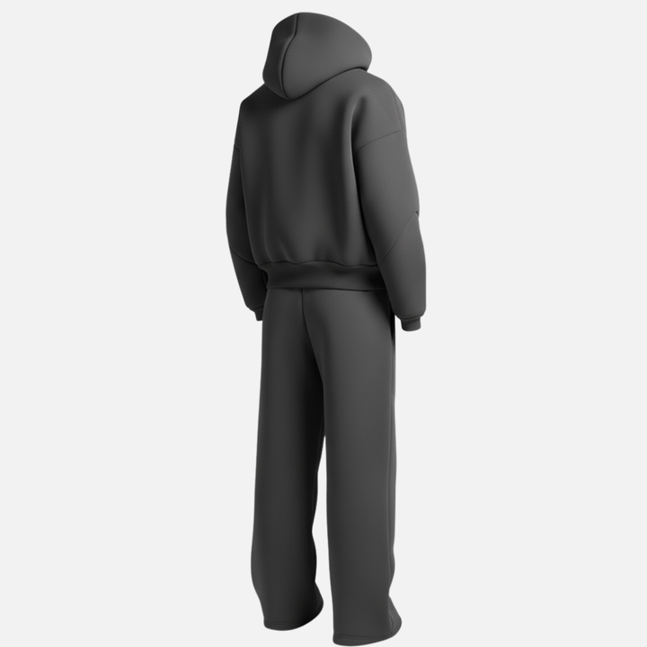 Men’s Oversized Tracksuit Set – Relaxed Hoodie & Joggers