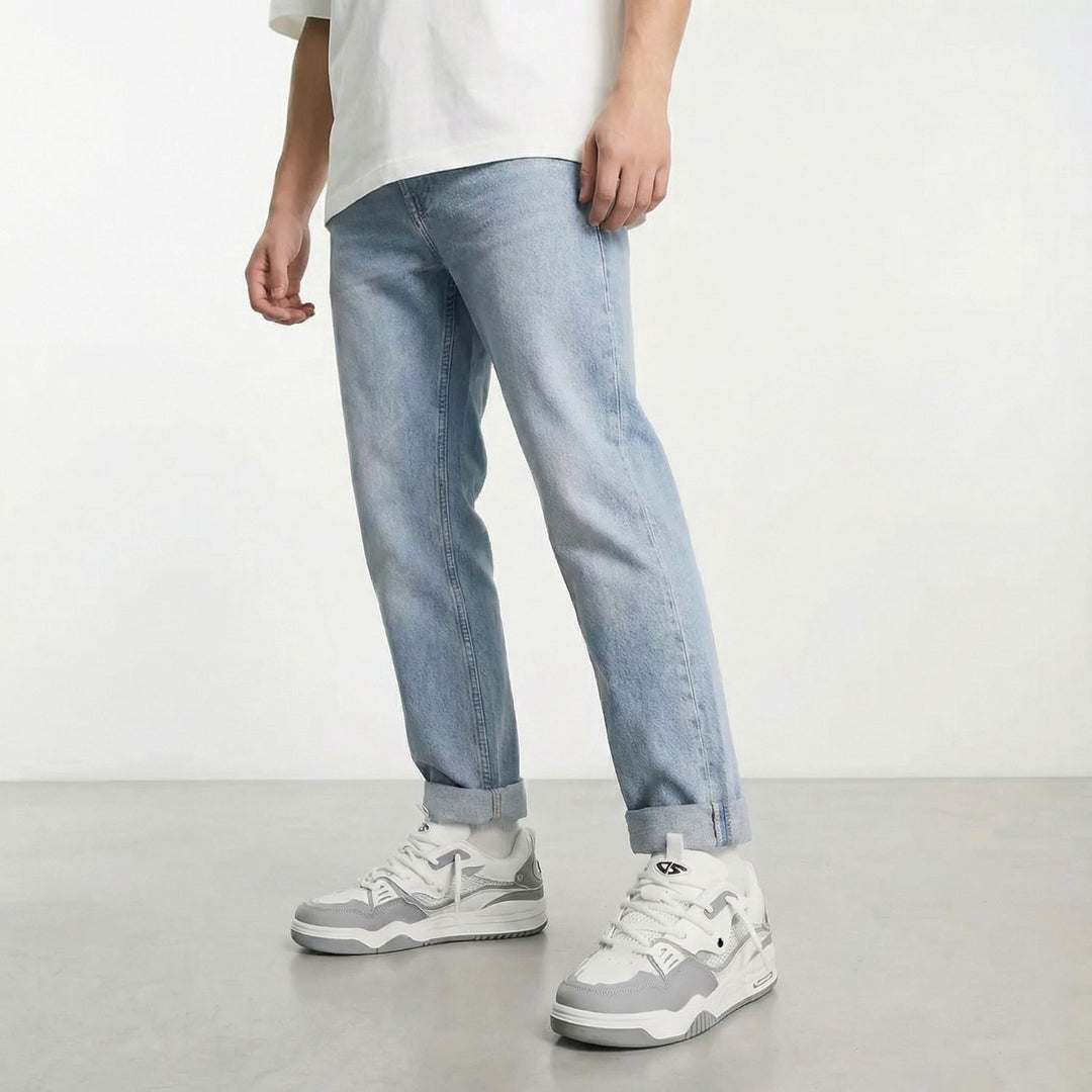 Men’s Chunky Trainers with Thick Sole – Sporty Casual Style