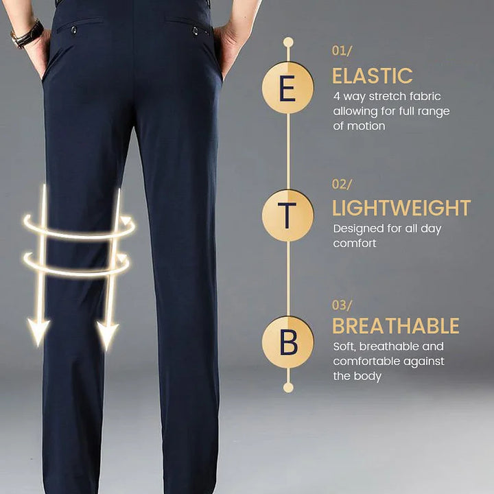 Men’s Stretch Trousers – Flexible Fit for Everyday Wear