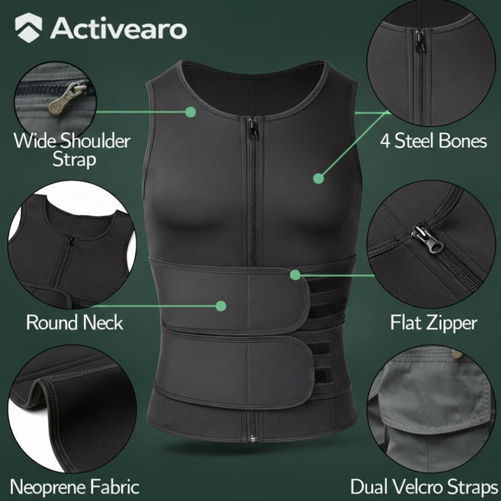 Men’s Compression Training Vest – Lightweight Support for Active Use