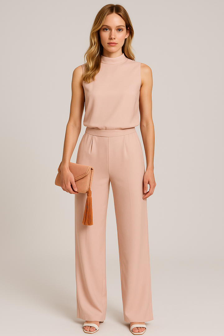 Sleeveless Wide-Leg Jumpsuit | Elegant, effortless and versatile
