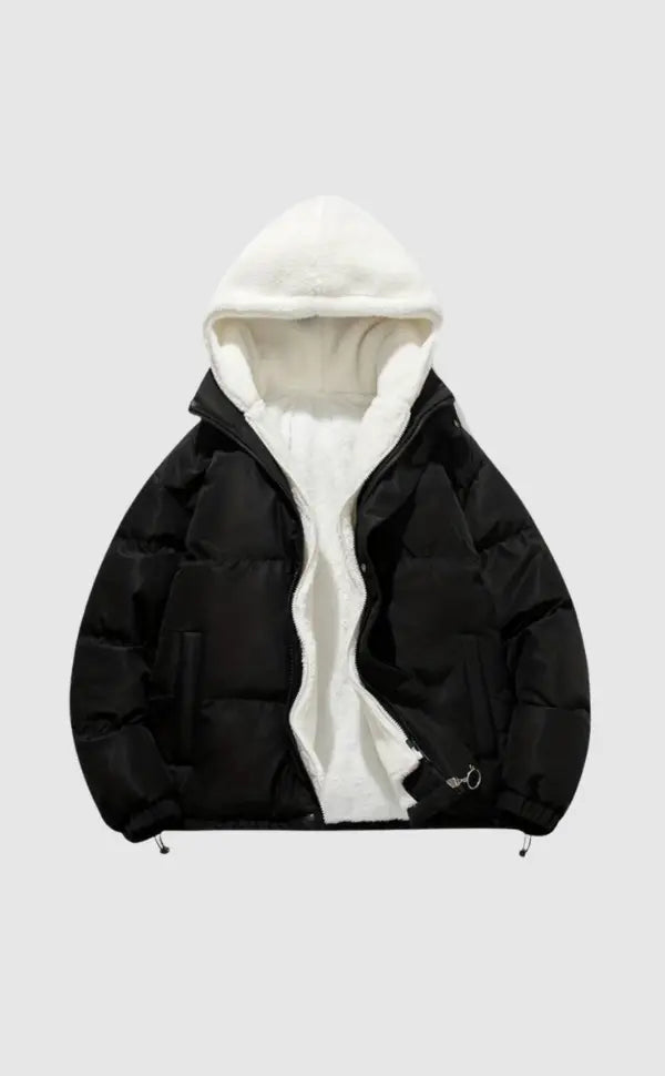 Women’s Warm Zip-Up Winter Jacket | Padded Design for Cold Days