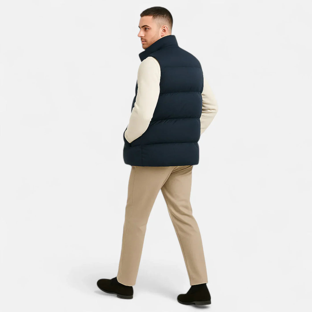 Men’s Insulated Puffer Vest – Lightweight Warm Layer