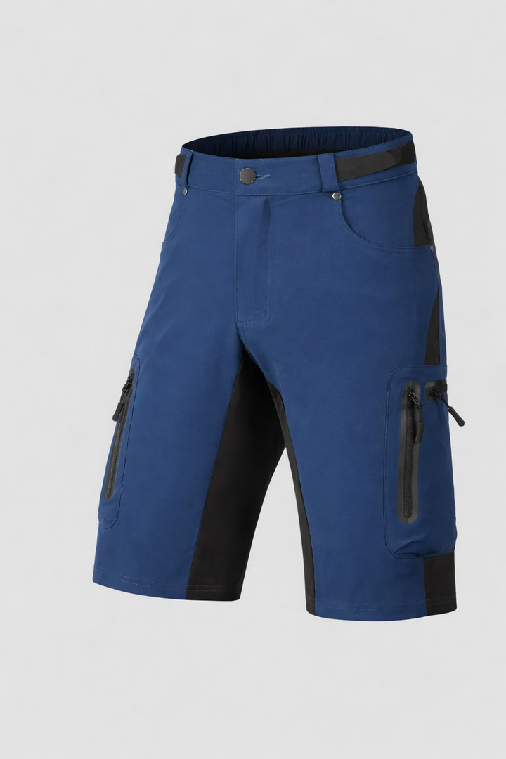 Men’s MTB Cargo Shorts – Durable Cycling Shorts with Zippered Pockets