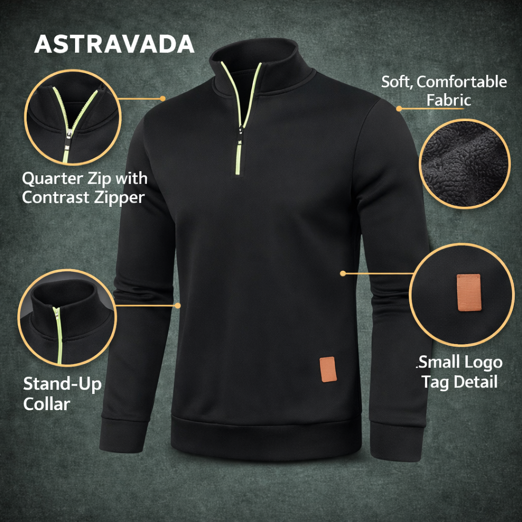 Insulated Hiking Fleece with Zip Neck – Breathable Layer for Cool Conditions