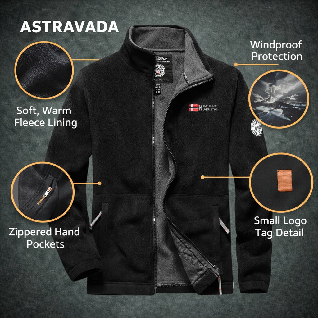 Thermal Fleece Jacket – Breathable Midlayer for Cold Conditions