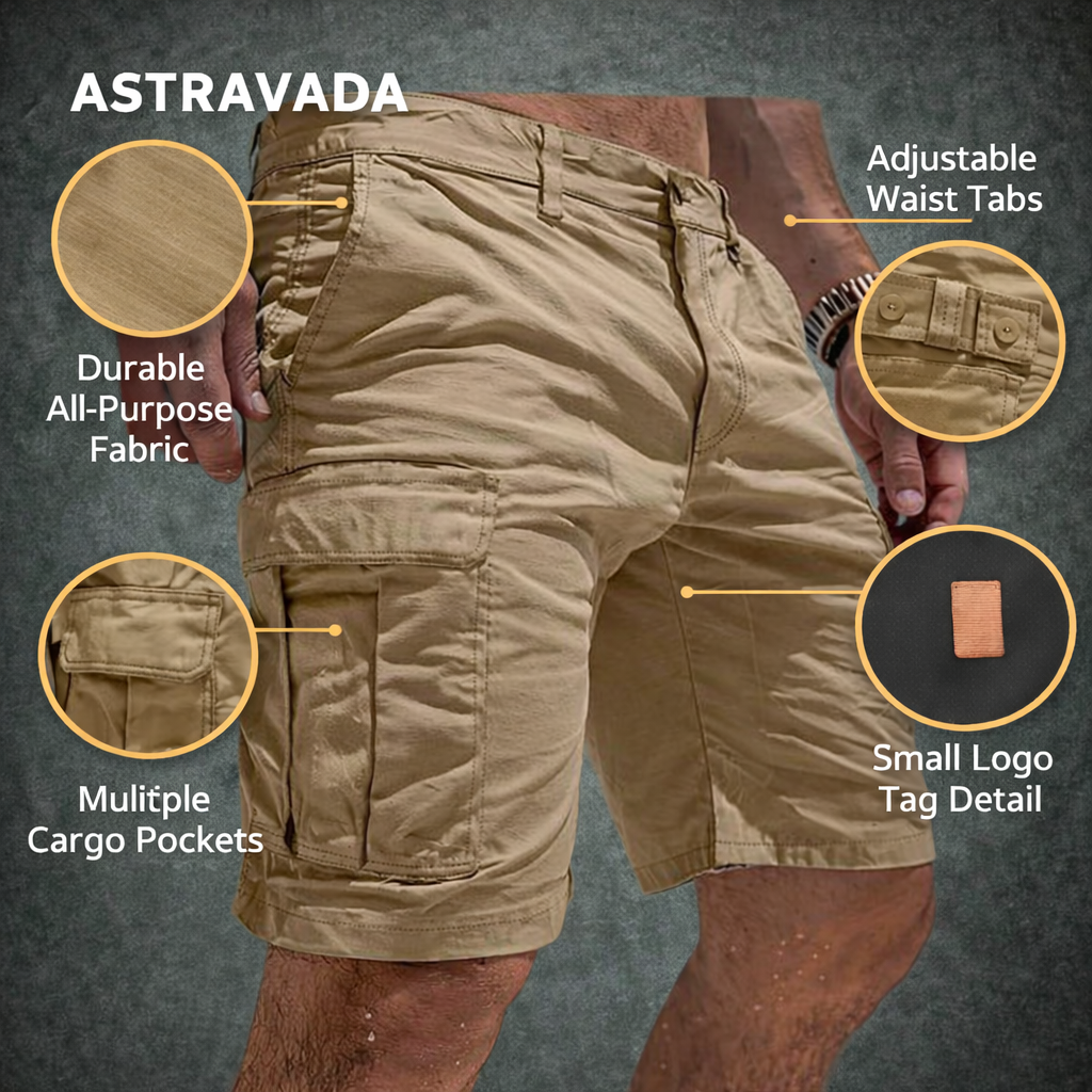 Hardwearing Cargo Shorts – Breathable Cotton Outdoor Wear
