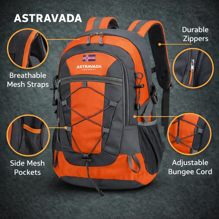 Lightweight 30L Hiking Backpack – Water-Resistant Day Pack