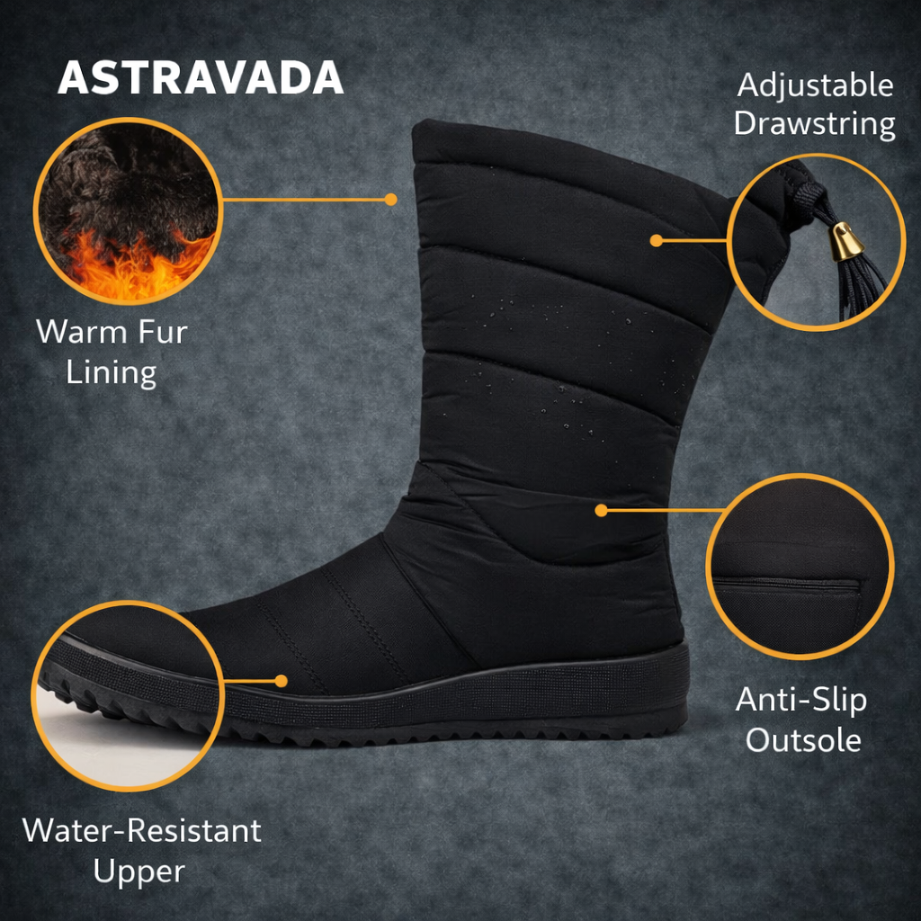 Ultra-Warm Soft Women’s Winter Boots