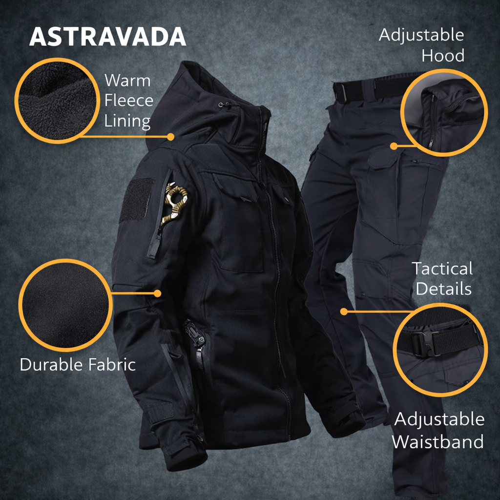 Thermal Suit | Water-Resistant Design with Multiple Pockets