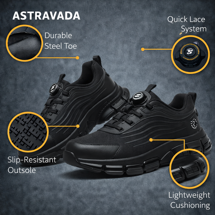 Men’s Supportive Safety Shoes | All-Day Comfort & Workplace Protection