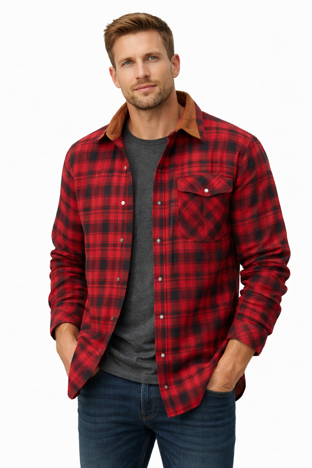 Men’s Flannel Shirt – Soft, Warm and Effortlessly Casual