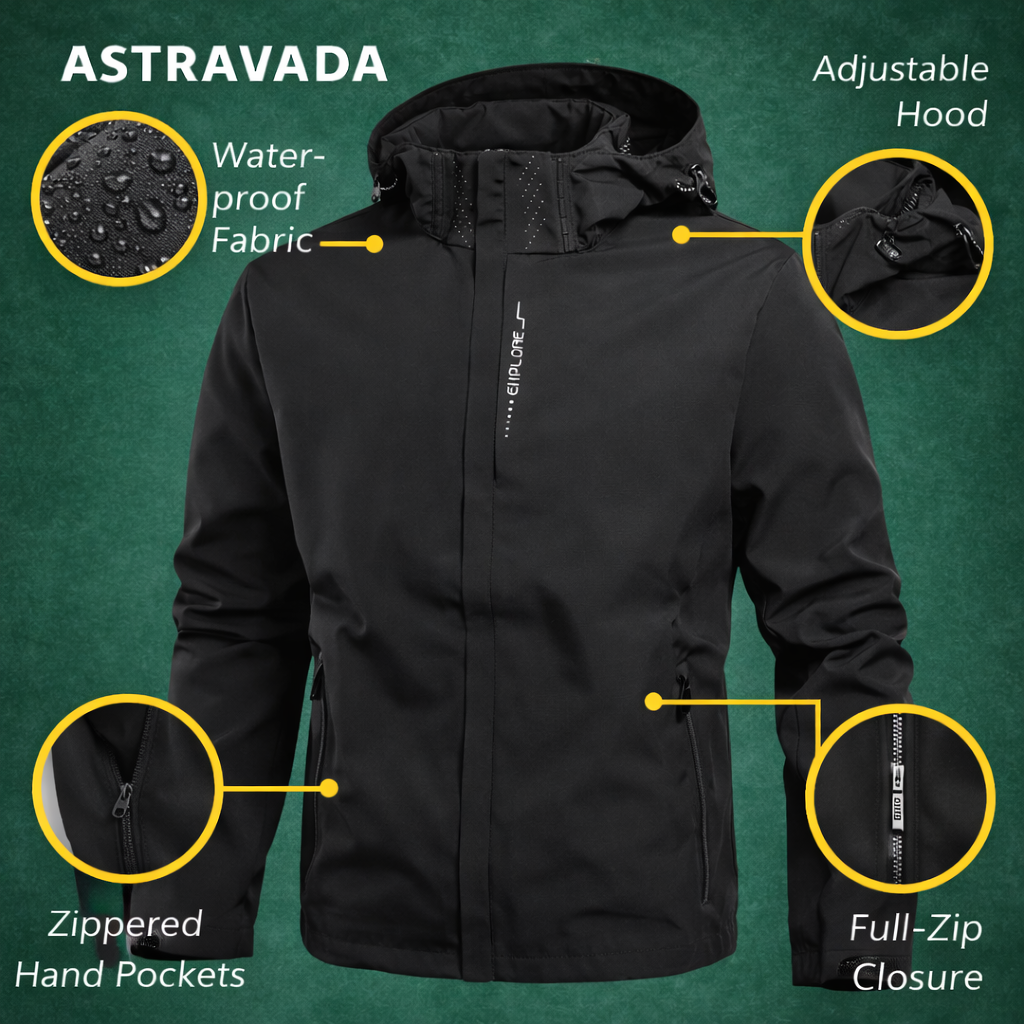Unisex Waterproof & Windproof Jacket | Autumn Outdoor Shell