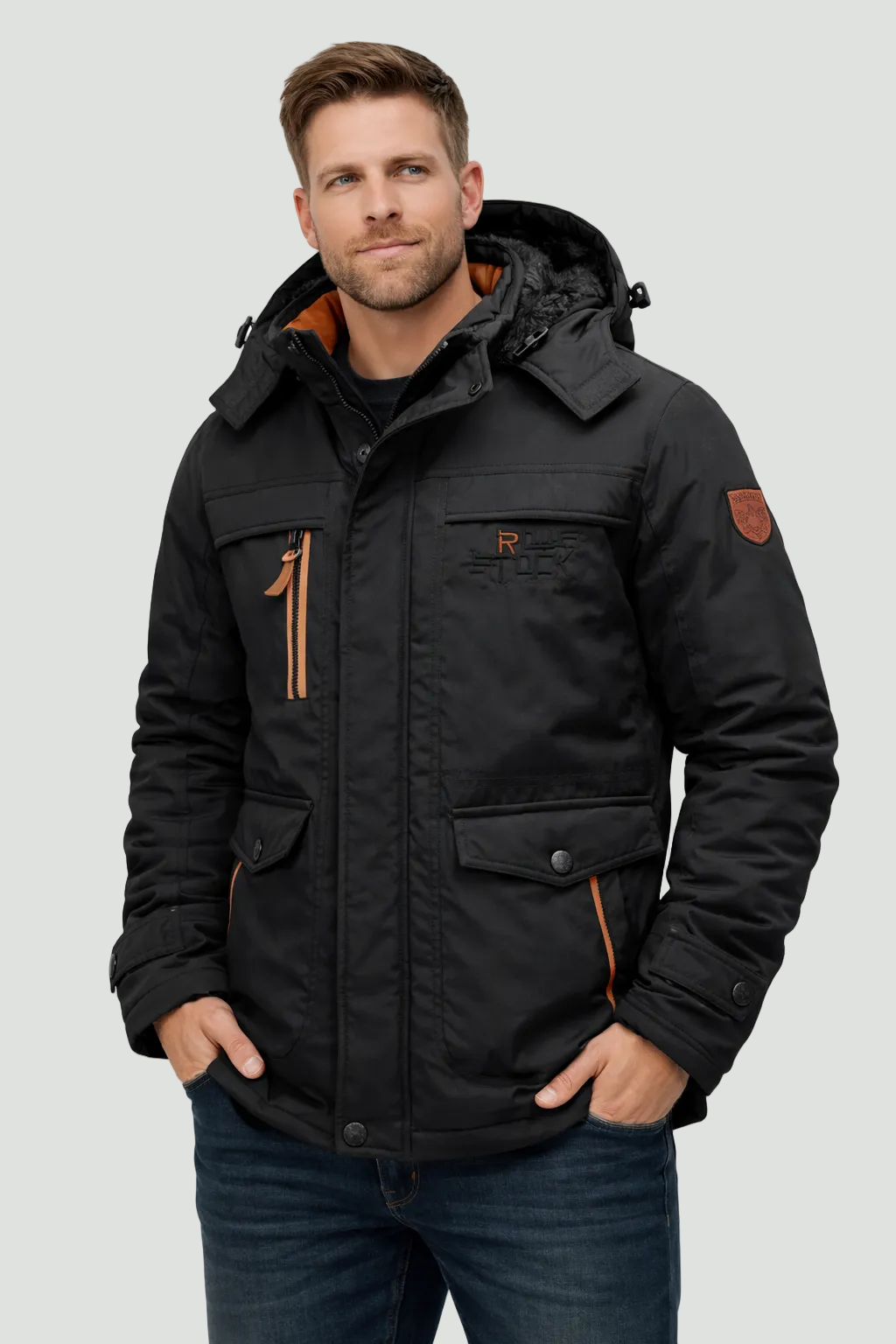 Men’s Insulated Winter Jacket | Weather-Resistant Design and Everyday Protection