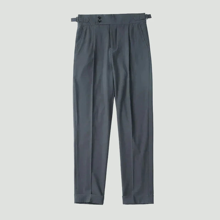 Men’s Slim Fit Pleated Trousers – Tailored, Modern Style