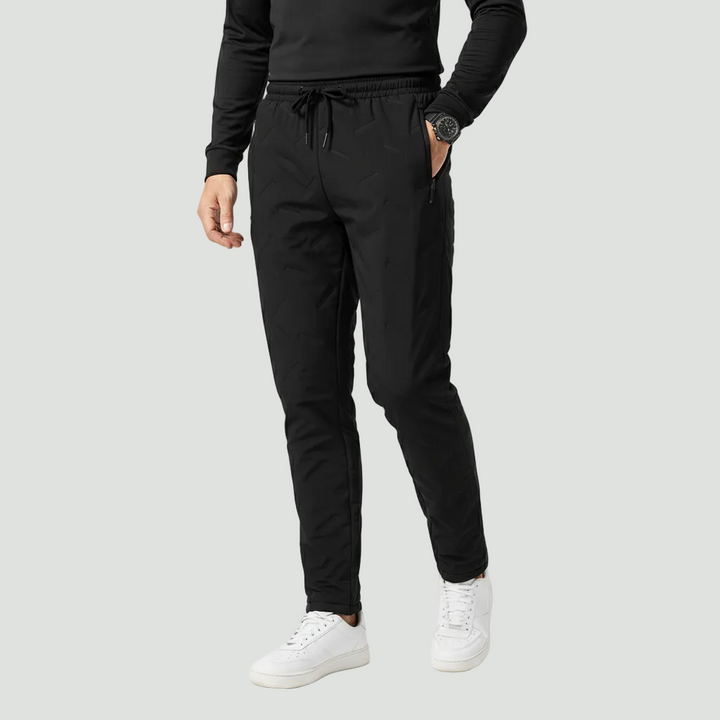 Men’s Thermal Joggers – Fleece-Lined, Water-Resistant Winter Trousers