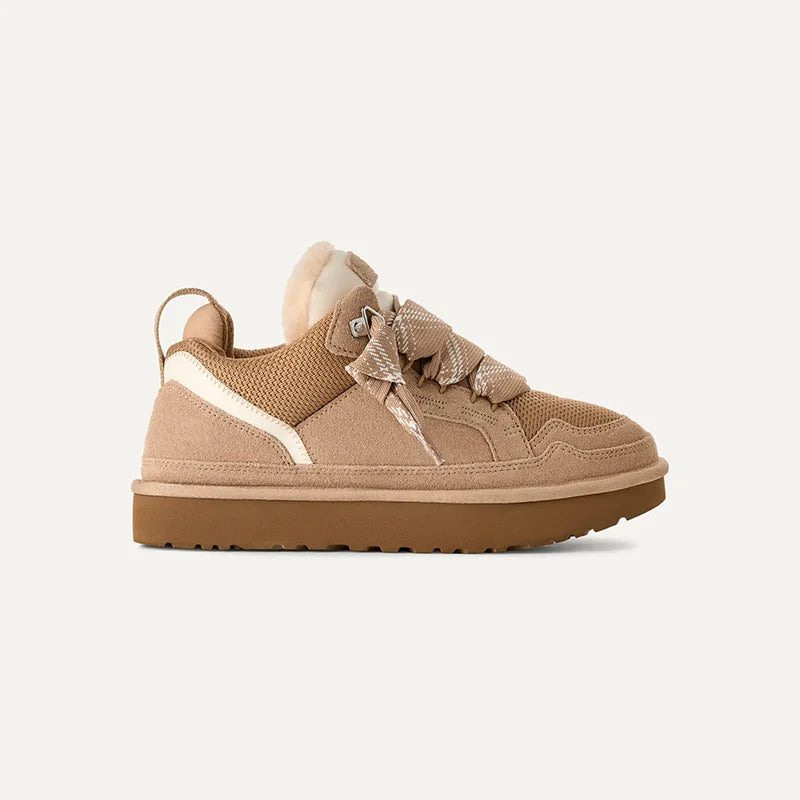 Women’s Platform Trainers – Warm Lined Casual Everyday Shoes