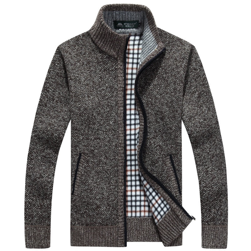 Men’s Thick Fleece Jacket | Extra Warm & Comfortable Winter Layer