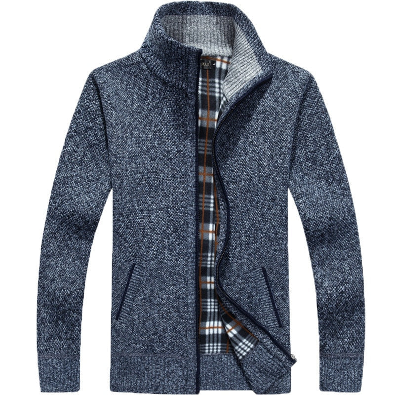 Men’s Thick Fleece Jacket | Extra Warm & Comfortable Winter Layer
